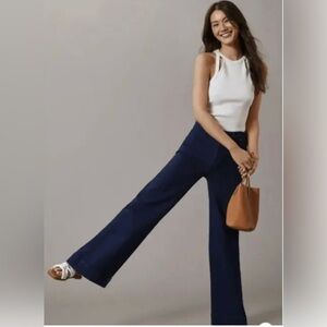 Pilcro Anthropologie Size 26 The Skipper High Rise Wide Leg Pants